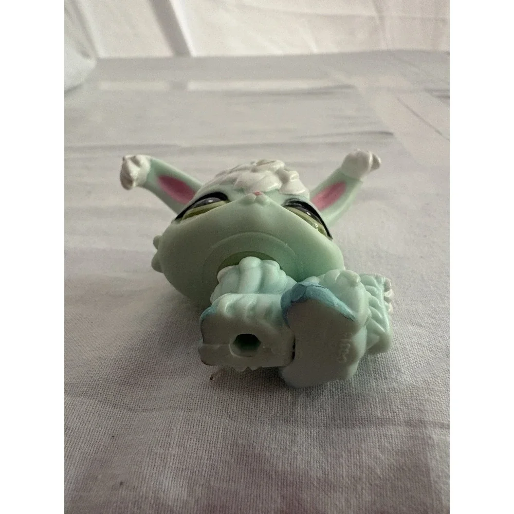 Littlest Pet Shop LPS G7 #412 Angora Rabbit Heart Punk & Pastel Wave/Series 5